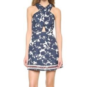 Twelfth Street by Cynthia Vincent Twist and Shout Dress embroidered denim dress